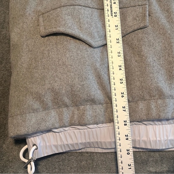 Men’s Nike X Sacai Puffer 800 Fill Down Coat Quilted Jacket Gray XXL NEW! - Picture 14 of 16